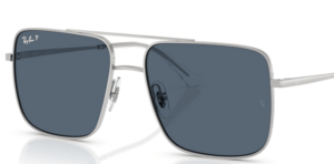 Verres originaux Ray-Ban RB3758 Ari, couleur 2V · Bleu polarisé · plastique