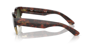 Branches originales Ray-Ban RB0316S Mega Clubmaster, couleur 990/31 · Écaille sur or