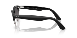 Branches originales Ray-Ban RB2341 Clubmaster Way, couleur 1354 · Noir sur argent