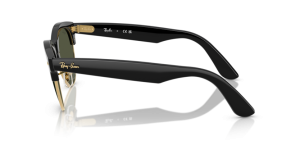 Branches originales Ray-Ban RB2341 Clubmaster Way, couleur 901 · Noir