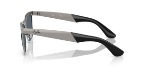 Branches originales Ray-Ban RB3875 Wayfarer Deluxe, couleur 029 · Sandblasted gunmetal sur gunmetal