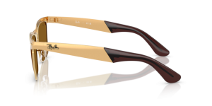 Branches originales Ray-Ban RB3875 Wayfarer Deluxe, couleur 9276 · Sandblasted legend or