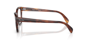 Branches originales Ray-Ban RB0707V, couleur 2144 · Rayé havane