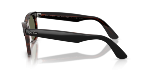 Branches originales Ray-Ban RB2240 Wayfarer, couleur 1440 · Noir sur havane