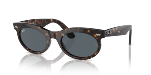 Verres originaux Ray-Ban RB2242 Wayfarer Oval, couleur R5 · Bleu
