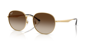 Verres originaux Ray-Ban RB3727D, couleur 13 · Marron dégradé · plastique