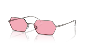 Verres originaux Ray-Ban RB3728 Yevi, couleur 84 · Rose · plastique
