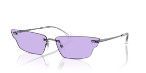 Verres originaux Ray-Ban RB3731 Anh, couleur 1A · Violet · plastique