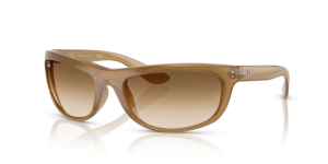 Verres originaux Ray-Ban RB4089 Balorama, couleur 51 · Marron clair dégradé