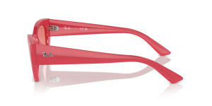 Branches originales Ray-Ban RB4430 Zena, couleur 6760 · Rouge cherry