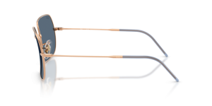 Branches originales Ray-Ban RB0104S, couleur 9202 · Rose or