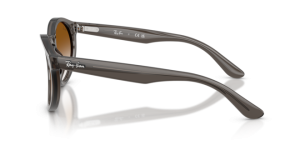 Branches originales Ray-Ban RB0505S, couleur 6707 · Transparent gris foncé