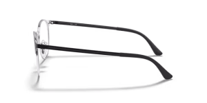 Branches originales Ray-Ban RB6375 vue, couleur 2861 · Supérieur noir sur argent