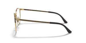 Branches originales Ray-Ban RB6375 vue, couleur 2890 · Or supérieur sur noir