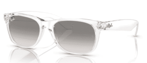 Ray-Ban 2132 NEW WAYFARER, couleur 677432 · Transparent
