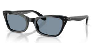 Ray-Ban RB2299 LADY BURBANK, couleur 901/R5 · Noir