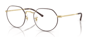 Ray-Ban RX6465 JACK, couleur 3188 · Matt havane sur matt arista or