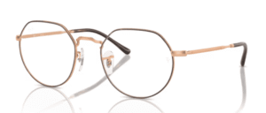 Ray-Ban RX6465 JACK, couleur 3176 · Havane sur rose or