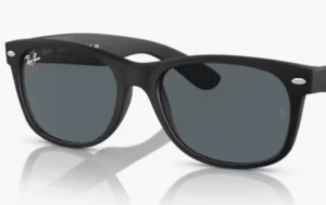 Verres originaux Ray-Ban RB2132 New Wayfarer, couleur R5 · Bleu