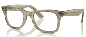 Ray-Ban RX4340V WAYFARER EASE, couleur 8381 · Photochromique rayé gris