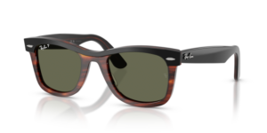 Ray-Ban 2240 WAYFARER, couleur 144058 · Noir sur havane