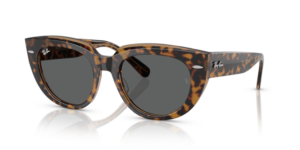 Ray-Ban 2286 DOREEN, couleur 1292B1 · Havane sur transparent marron