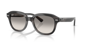 Ray-Ban 4398 ERIK, couleur 140432 · Rayé gris