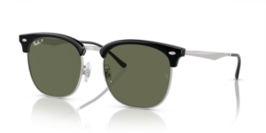 Ray-Ban 4418D, couleur 66709A · Noir sur argent