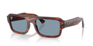 Ray-Ban 4454 FLACKO, couleur 139856 · Rayé havane