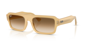 Ray-Ban 4454 FLACKO, couleur 680651 · Transparent beige