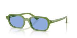 Ray-Ban 4455 ZURI, couleur 681080 · Cloudy jungle vert