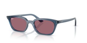 Ray-Ban 4456 ZAYA, couleur 68121A · Bleu clair