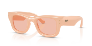 Ray-Ban 4940 - WAYFARER PUFFER, couleur 687584 · Solid nude