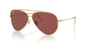 Ray-Ban R0101S AVIATOR REVERSE, couleur 001/69 · Arista or