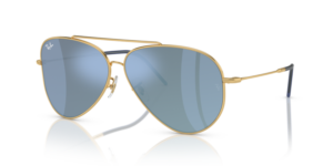 Ray-Ban R0101S AVIATOR REVERSE, couleur 001/GA · Arista or
