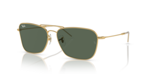 Ray-Ban R0102S CARAVAN REVERSE, couleur 001/VR · Arista or