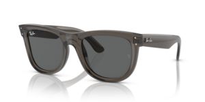 Ray-Ban R0502S WAYFARER REVERSE, couleur 6707GR · Transparent gris foncé