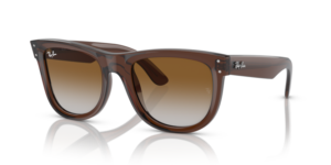 Ray-Ban R0502S WAYFARER REVERSE, couleur 6709CB · Transparent marron