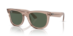 Ray-Ban R0502S WAYFARER REVERSE, couleur 6727VR · Transparent marron clair