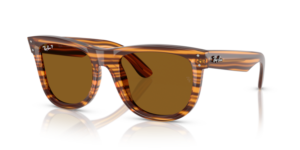 Ray-Ban R0502S WAYFARER REVERSE, couleur 679183 · Rayé havane
