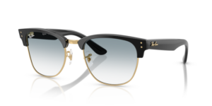 Ray-Ban R0504S CLUBMASTER REVERSE, couleur 667779 · Noir sur or
