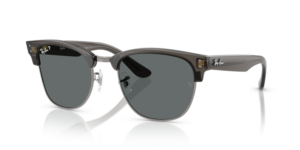 Ray-Ban R0504S CLUBMASTER REVERSE, couleur 670781 · Transparent gris foncé sur gunmetal