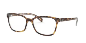Ray-Ban RX5362, couleur 5082 · Havane sur transparent