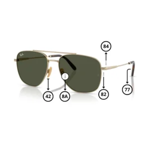 Pièces de rechange WILLIAM TITANIUM RB8097 Originaux