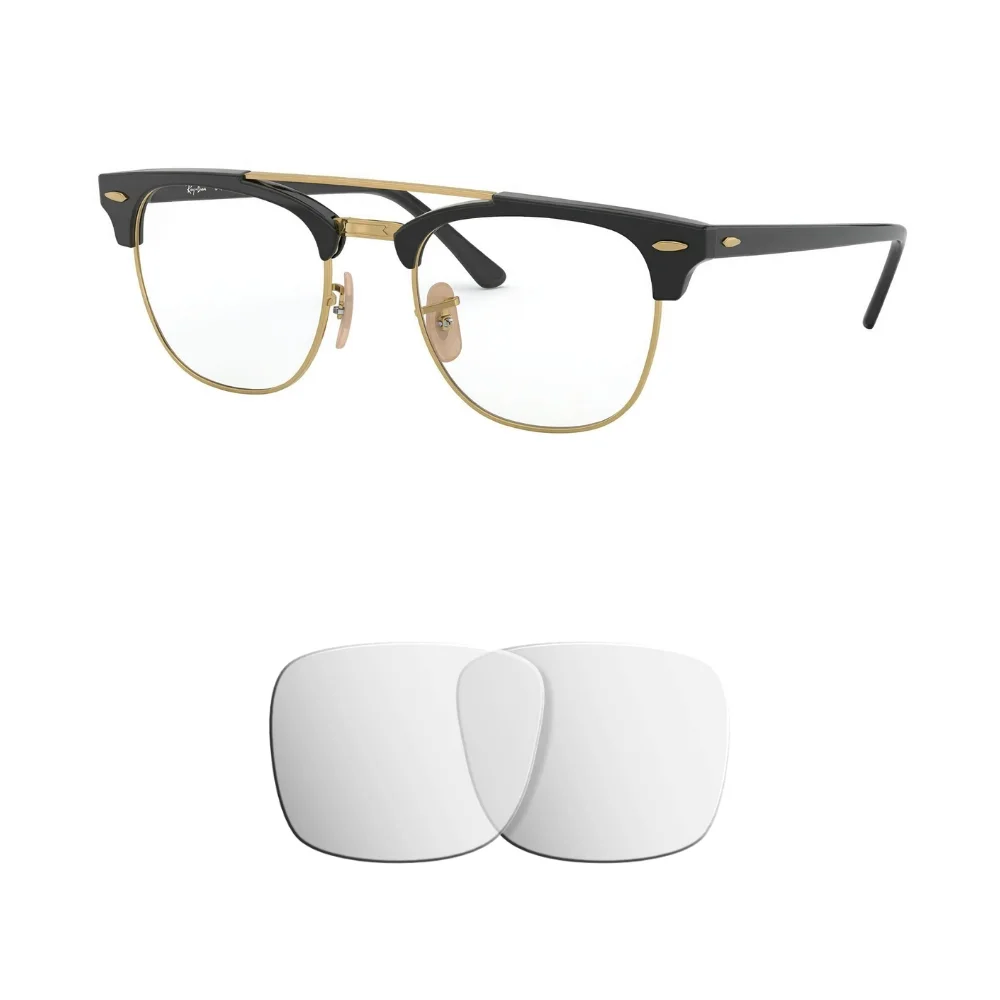 Verres correcteurs pour Ray-Ban 3816 CLUBMASTER DOUBLEBRIDGE