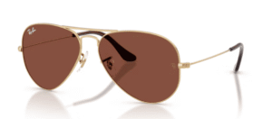 Ray-Ban 3025 AVIATOR LARGE METAL, couleur 001/C5 · Arista or