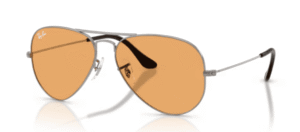 Ray-Ban 3025 AVIATOR LARGE METAL, couleur 004/33 gunmetal