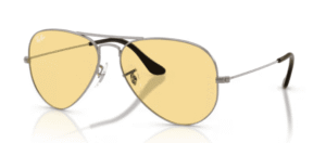 Ray-Ban 3025 AVIATOR LARGE METAL, couleur 004/R6 · Gunmetal