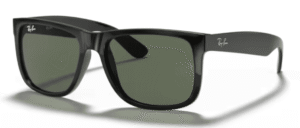 Ray-Ban 4165 JUSTIN, couleur 601/71 · Noir