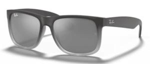 Ray-Ban 4165 JUSTIN, couleur 852/88 · Gris